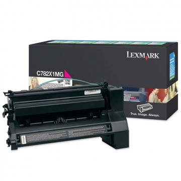LEXMARK C782X1MG Ekstra Yüksek Kapasiteli Orjinal Kırmızı Lazer Toner 15.000 Sayfa