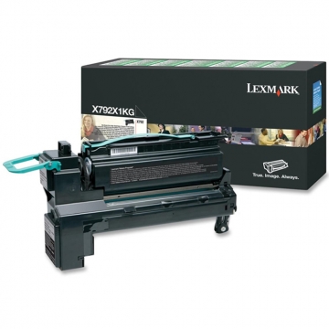 LEXMARK X792X1KG Ekstra Yüksek Kapasiteli Orjinal Siyah Lazer Toner 20.000 Sayfa