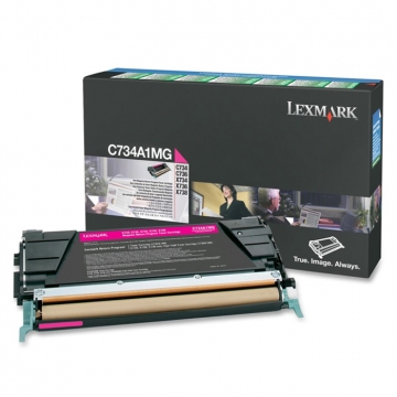 LEXMARK C734A1MG Orjinal Kırmızı Lazer Toner 6.000 Sayfa