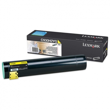 LEXMARK C930H2YG Yüksek Kapasiteli Orjinal Sarı Lazer Toner 24.000 Sayfa