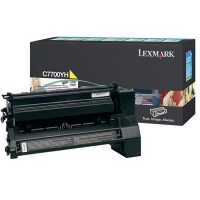 LEXMARK C77X C7700YH Yüksek Kapasiteli Orjinal Sarı Lazer Toner 10.000 Sayfa