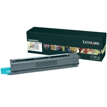 LEXMARK C925H2KG Yüksek kapasiteli Orjinal Siyah Lazer Toner 8.500 Sayfa