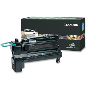 LEXMARK C792X1KG Ekstra Yüksek Kapasiteli Orjinal Siyah Lazer Toner 20.000 Sayfa