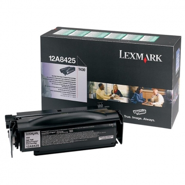 LEXMARK 12A8425 Yüksek Kapasiteli Orjinal Siyah Lazer Toner 12.000 Sayfa