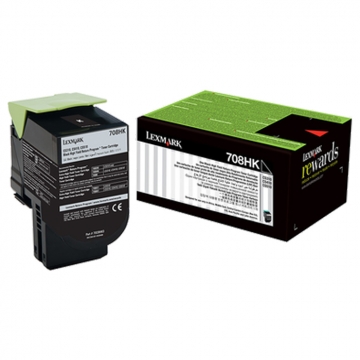 LEXMARK 708HK 70C8HK0 Yüksek Kapasiteli Orjinal Siyah Lazer Toner 4.000 Sayfa