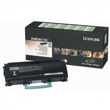 LEXMARK X463A11G Orjinal Siyah Lazer Toner 3.500 Sayfa