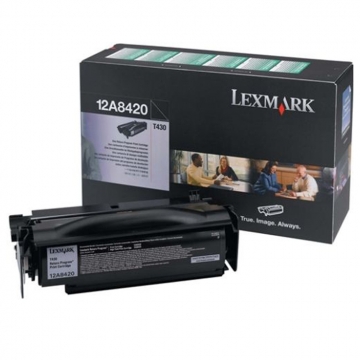 LEXMARK 12A8420 Orjinal Siyah Lazer Toner 6.000 Sayfa