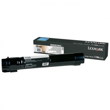 LEXMARK X950X2KG Ekstra Yüksek Kapasiteli Orjinal Siyah Lazer Toner 32.000 Sayfa