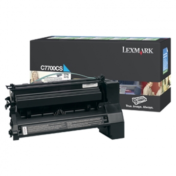 LEXMARK C77X C7700CS Orjinal Mavi Lazer Toner 6.000 Sayfa