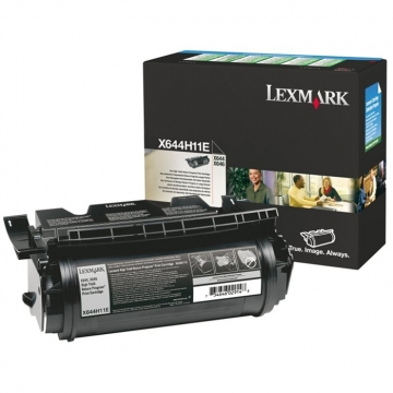 LEXMARK X644H11E Yüksek Kapasiteli Orjinal Siyah Lazer Toner 21.000 Sayfa