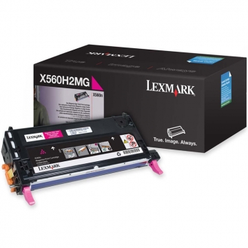 LEXMARK X560H2MG Yüksek Kapasiteli Orjinal Kırmızı Lazer Toner 10.000 Sayfa