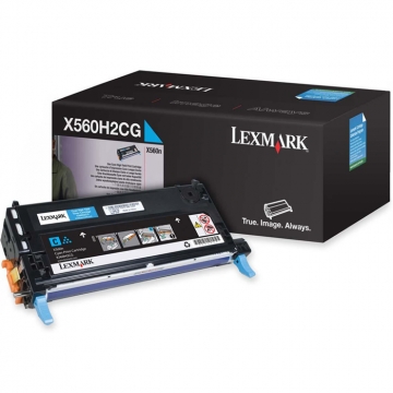 LEXMARK X560H2CG Yüksek Kapasiteli Orjinal Mavi Lazer Toner 10.000 Sayfa