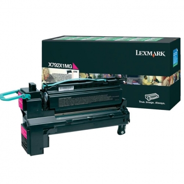 LEXMARK X792X1MG Ekstra Yüksek Kapasiteli Orjinal Kırmızı Lazer Toner 20.000 Sayfa
