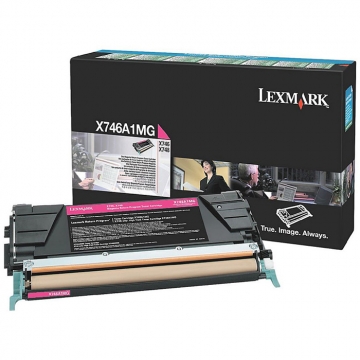 LEXMARK X746A1MG Orjinal Kırmızı Lazer Toner 7.000 Sayfa