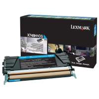 LEXMARK X748H1CG Yüksek Kapasiteli Orjinal Mavi Lazer Toner 10.000 Sayfa