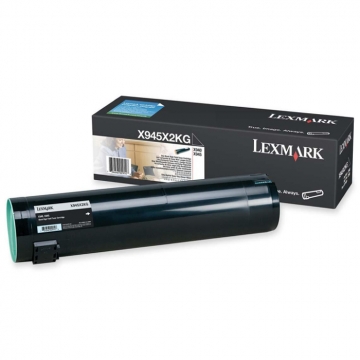 LEXMARK X945X2KG Yüksek Kapasiteli Orjinal Siyah Lazer Toner 36.000 Sayfa