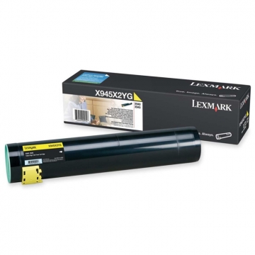LEXMARK X945X2YG Yüksek Kapasiteli Orjinal Sarı Lazer Toner 22.000 Sayfa