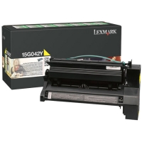 LEXMARK 15G042Y Yüksek Kapasiteli Orjinal Sarı Lazer Toner 15.000 Sayfa