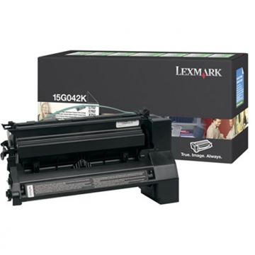 LEXMARK 15G042K Yüksek Kapasiteli Orjinal Siyah Lazer Toner 15.000 Sayfa