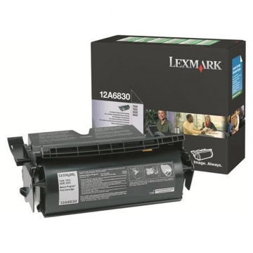 LEXMARK 12A6830 Orjinal Siyah Lazer Toner 7.500 Sayfa