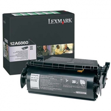 LEXMARK 12A6860 Orjinal Siyah Lazer Toner 10.000 Sayfa