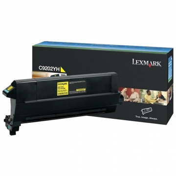 LEXMARK C9202YH Orjinal Sarı Lazer Toner 14.000 Sayfa