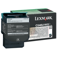 LEXMARK C546U1KG Ekstra Yüksek Kapasiteli Orjinal Siyah Lazer Toner 8.000 Sayfa