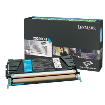 LEXMARK C5240CH Yüksek Kapasiteli Orjinal Mavi Renkli Lazer Toner 5.000 Sayfa