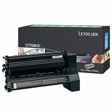 LEXMARK C77X C7700KS Orjinal Siyah Lazer Toner 6.000 Sayfa