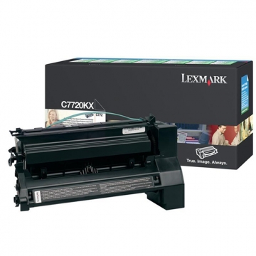 LEXMARK C7720KX Ekstra Yüksek Kapasiteli Orjinal Siyah Lazer Toner 15.000 Sayfa