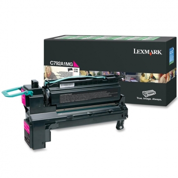 LEXMARK C792A1MG Orjinal Kırmızı Lazer Toner 6.000 Sayfa