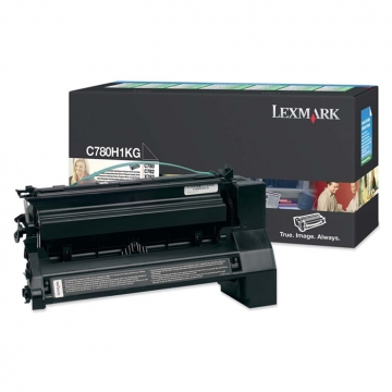 LEXMARK C780H1KG Yüksek Kapasiteli Orjinal Siyah Lazer Toner 10.000 Sayfa