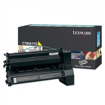 LEXMARK C780A1YG Orjinal Sarı Lazer Toner 6.000 Sayfa
