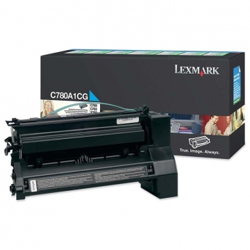 LEXMARK C780A1CG Orjinal Mavi Lazer Toner 6.000 Sayfa
