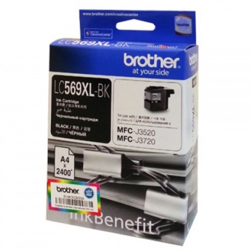 BROTHER LC-569XL-BK Orjinal Siyah Kartuş 2.400 Sayfa
