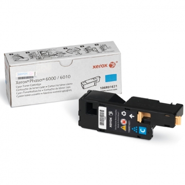 XEROX Phaser 6000 / 6015 & 106R01631 Orjinal Mavi Lazer Toner 1.000 Sayfa