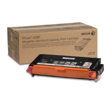 XEROX Phaser 6280 & 106R01389 Orjinal Kırmızı Lazer Toner 2.200 Sayfa