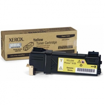 XEROX Phaser 6125 & 106R01337 Orjinal Sarı Lazer Toner 1.000 Sayfa