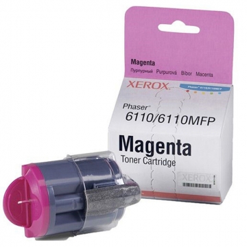 XEROX Phaser 6110 & 106R01205 Orjinal Kırmızı Lazer Toner 1.000 Sayfa