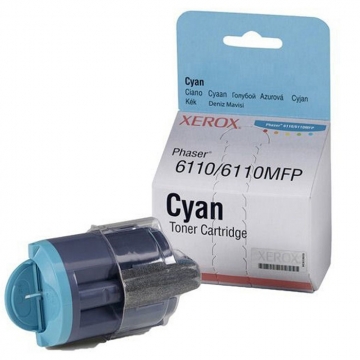 XEROX Phaser 6110 & 106R01206 Orjinal Mavi Lazer Toner 1.000 Sayfa