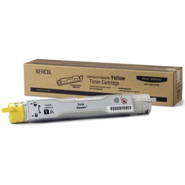 XEROX Phaser 6300 & 106R01075 Orjinal Sarı Lazer Toner 4.000 Sayfa