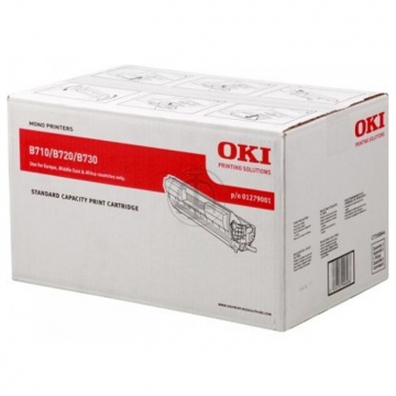 OKI B710 1279001 Orjinal Siyah Lazer Toner 15.000 Sayfa