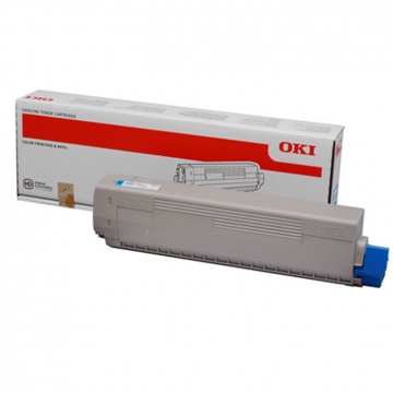 OKI C822 44844627 Orjinal Mavi Lazer Toner 7.300 Sayfa