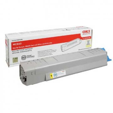 OKI C860 44059225 Orjinal Sarı Lazer Toner 10.000 Sayfa