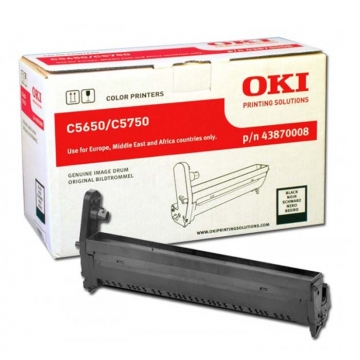 OKI C5650 43870008 Orjinal Siyah Drum Ünitesi 20.000 Sayfa