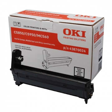 OKI C5850 43870024 Orjinal Siyah Drum Ünitesi 20.000 Sayfa