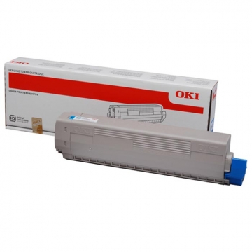 OKI C811 C831 44844507 Orjinal Mavi Lazer Toner 10.000 Sayfa