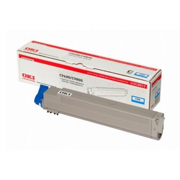 OKI C9600 42918963 Orjinal Mavi Lazer Toner 15.000 Sayfa