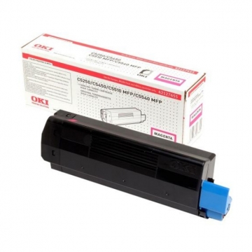 OKI C5250 42127493 Orjinal Kırmızı Lazer Toner 5.000 Sayfa