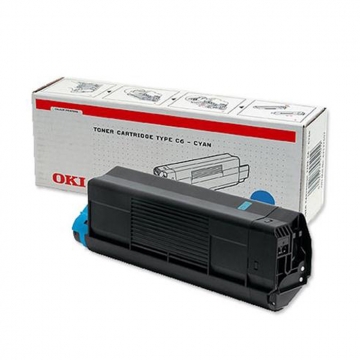 OKI C5100 42127490 Orjinal Mavi Lazer Toner 5.000 Sayfa